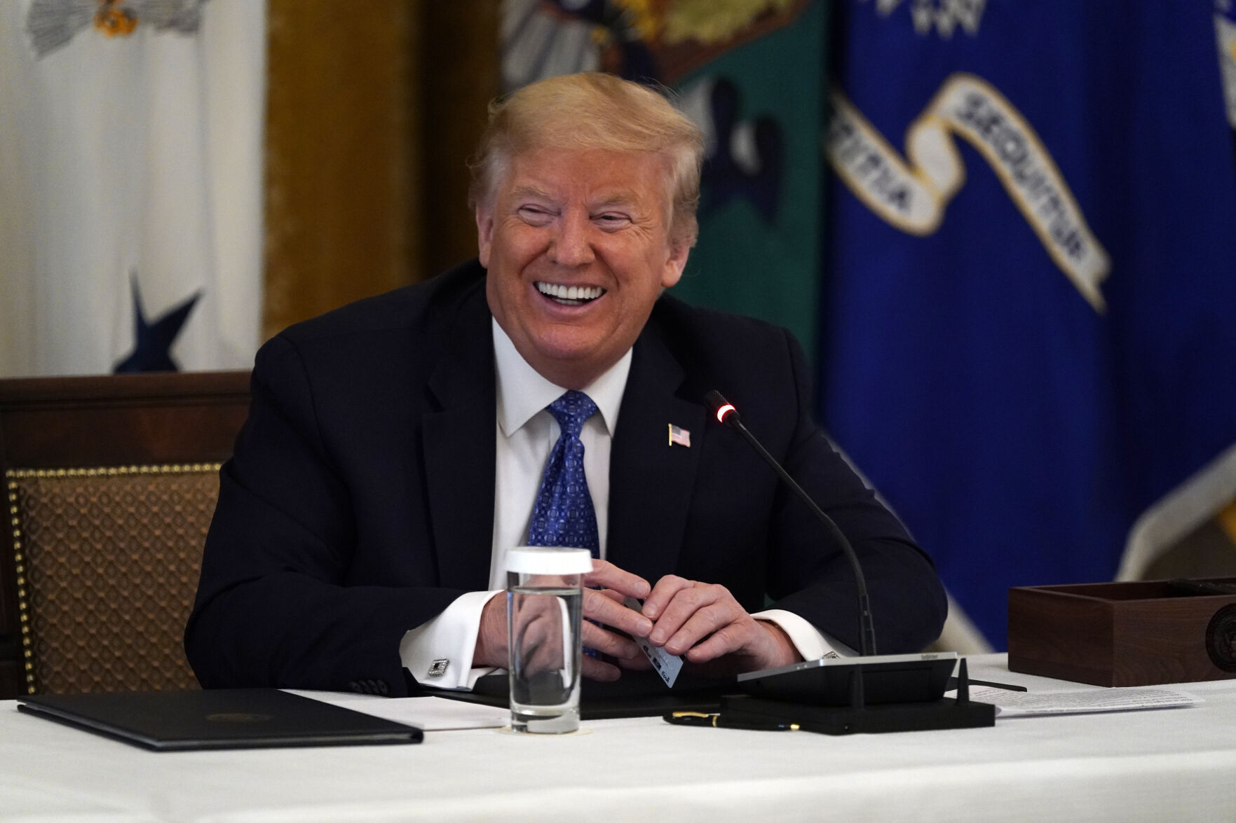 Virus Outbreak Trump